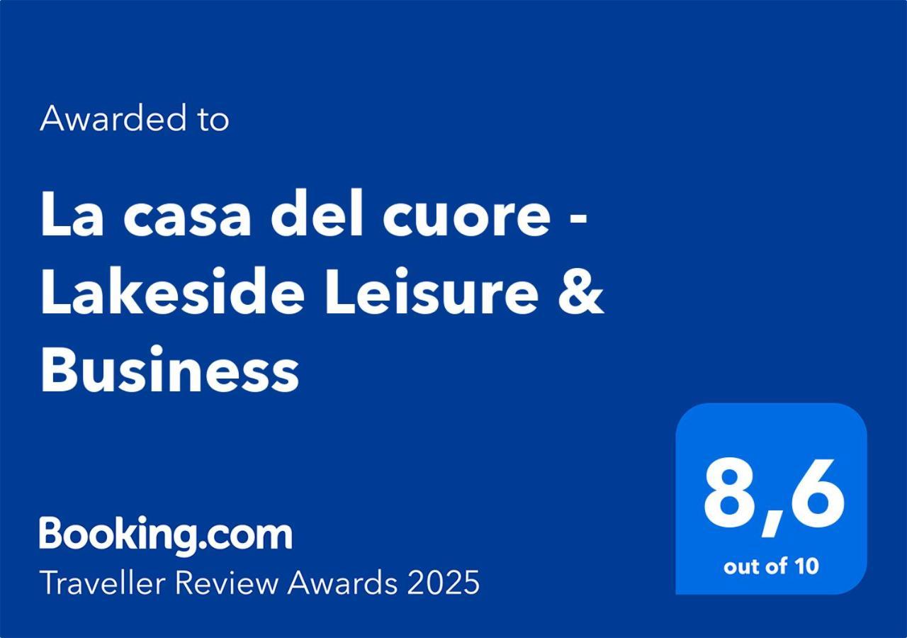 La Casa Del Cuore - Lakeside Leisure & Business 巴韦诺 外观 照片